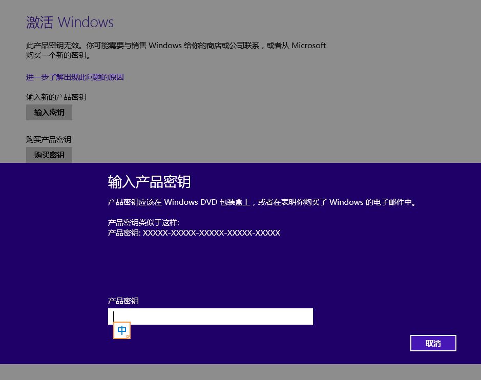 windows8.1רҵ漤Կ